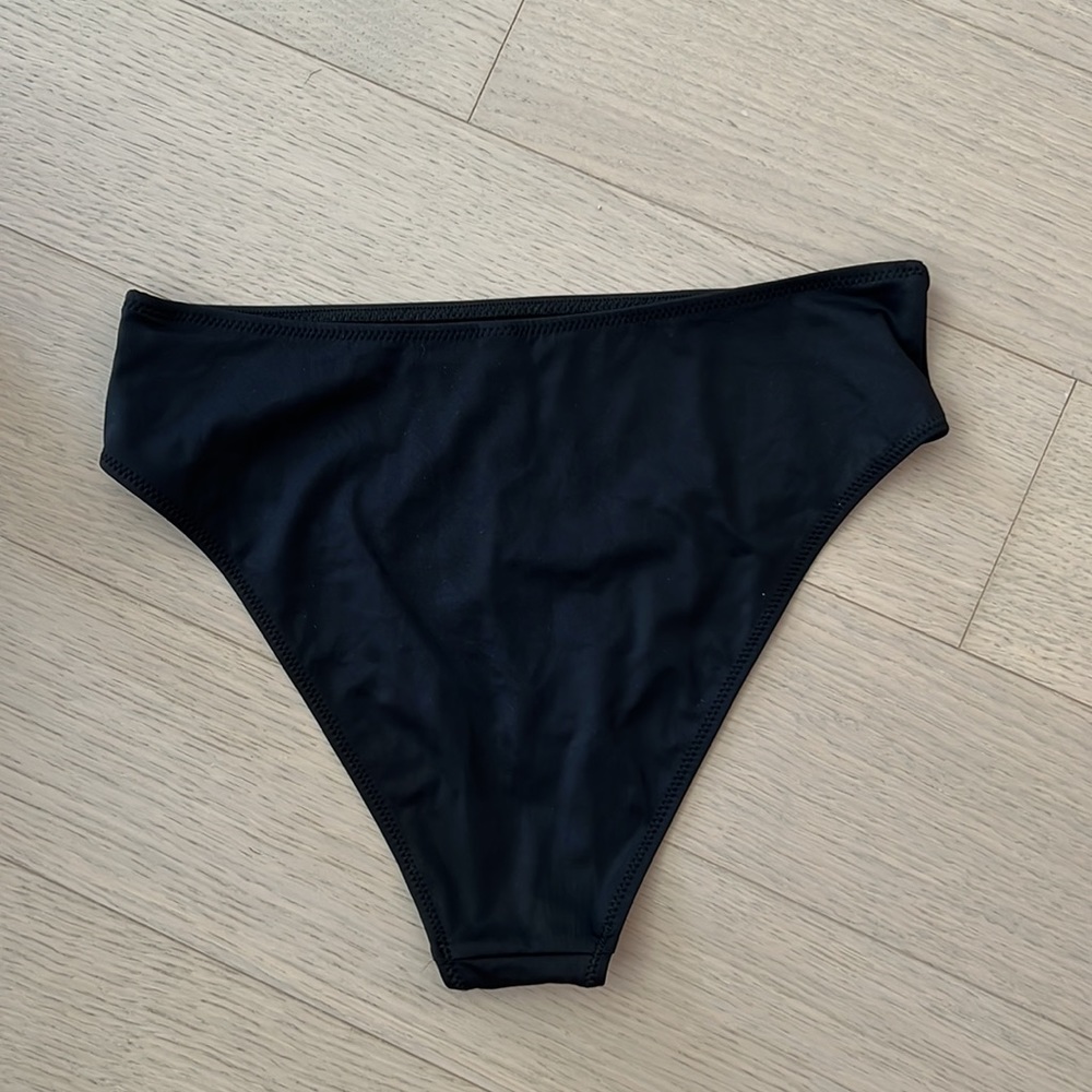Solid & Striped Bikini Bottom - Picture 2 of 4